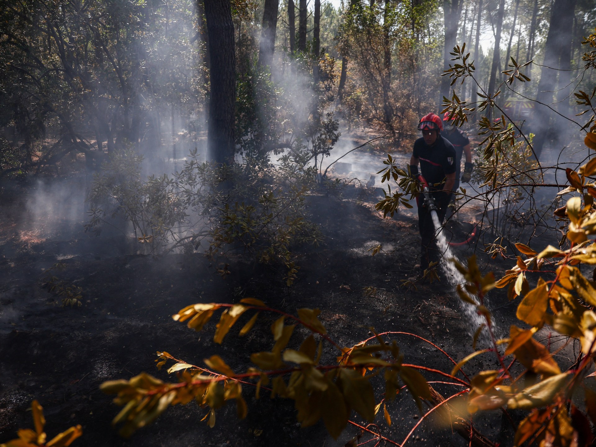 France and Spain wildfires face new heatwave threat