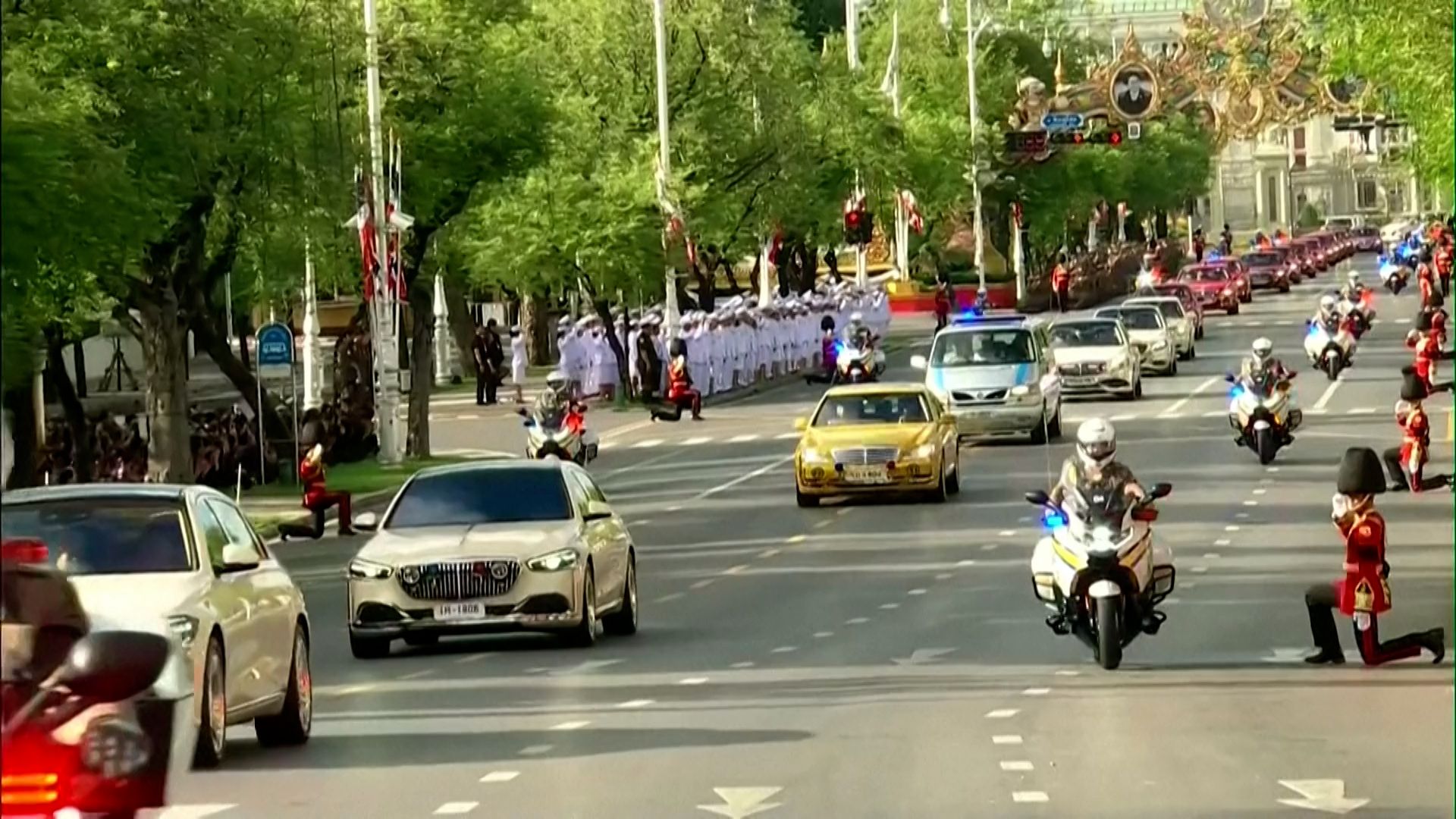 Mourners line Bangkok route for Thai princess’s royal procession