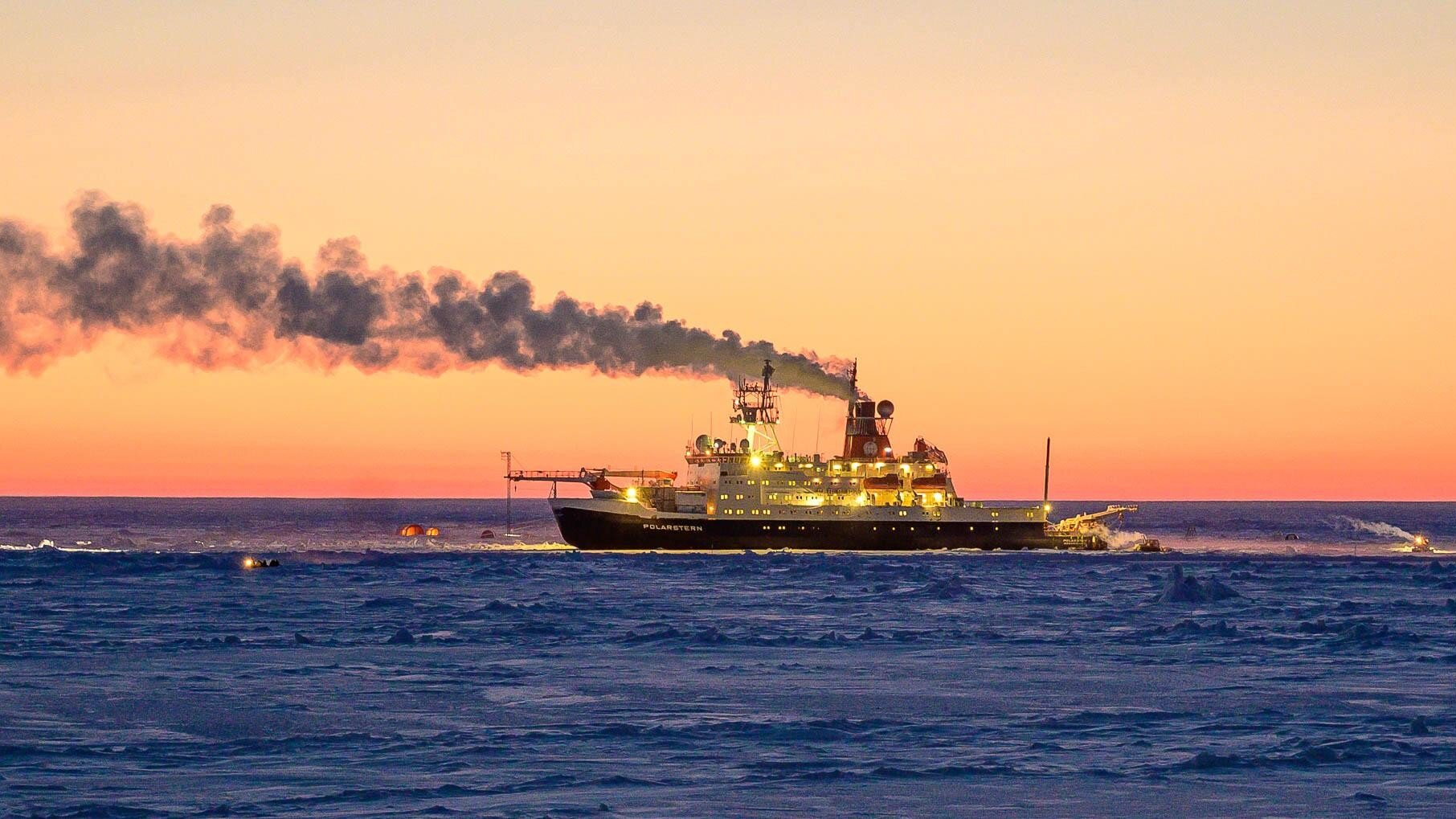 Ship exhaust found to change Arctic cloud behavior