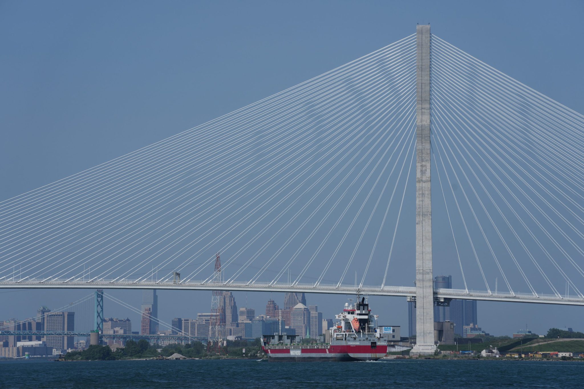 Gordie Howe Bridge ceremony goes Canadian-only amid tariff fight
