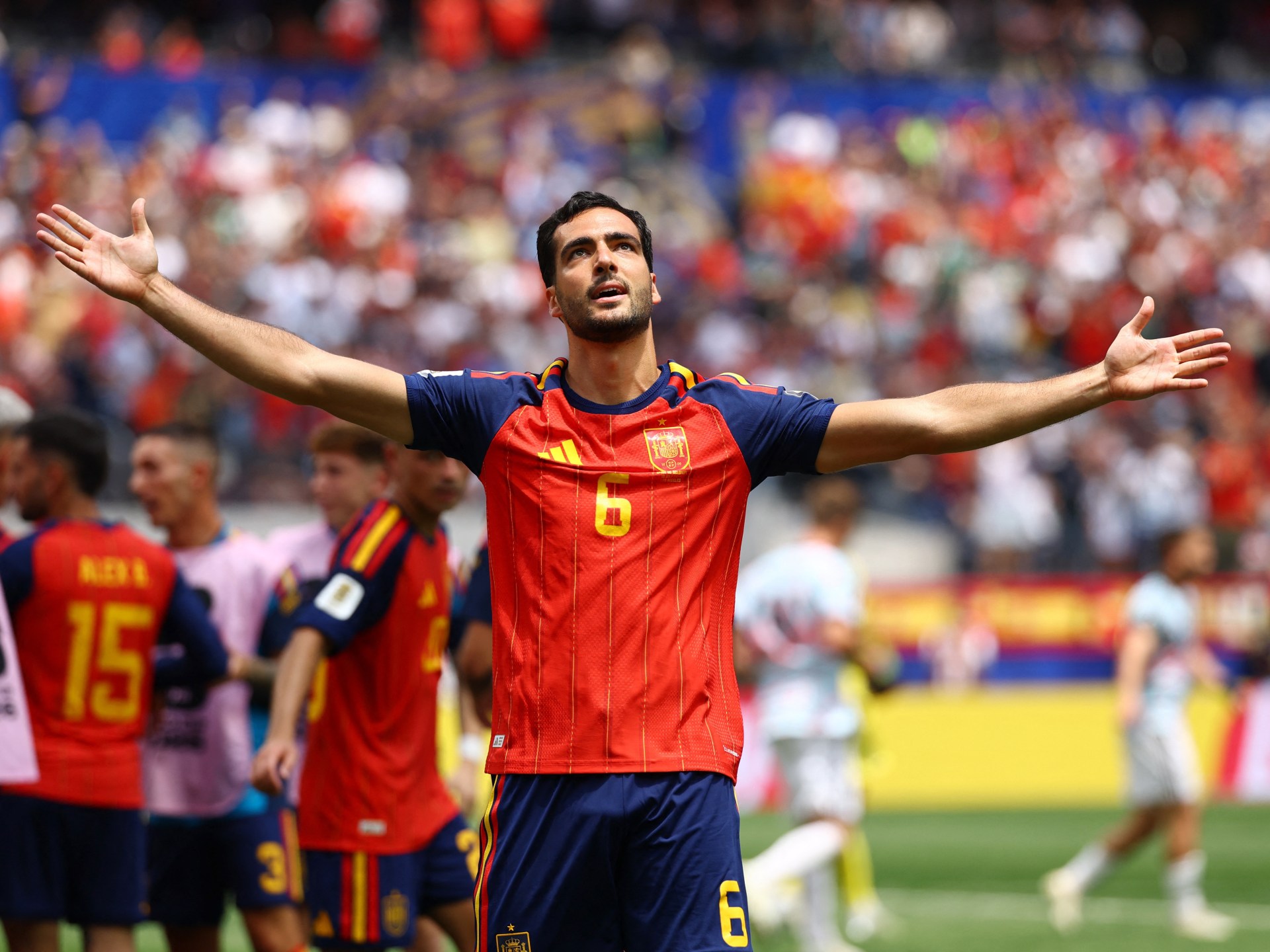 Spain edge Belgium late to reach World Cup semifinals