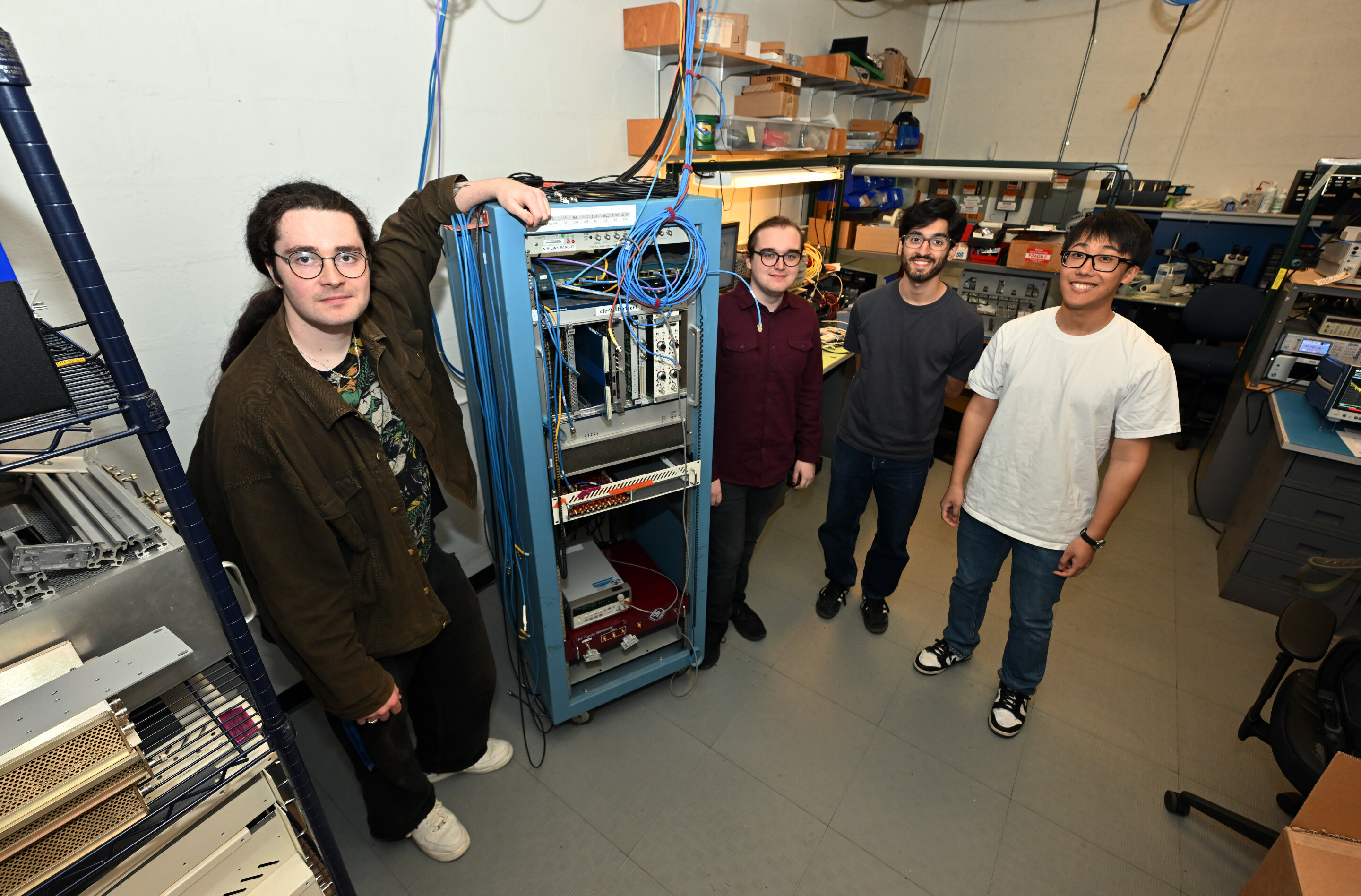 Collider control electronics clear first accelerator-cavity test
