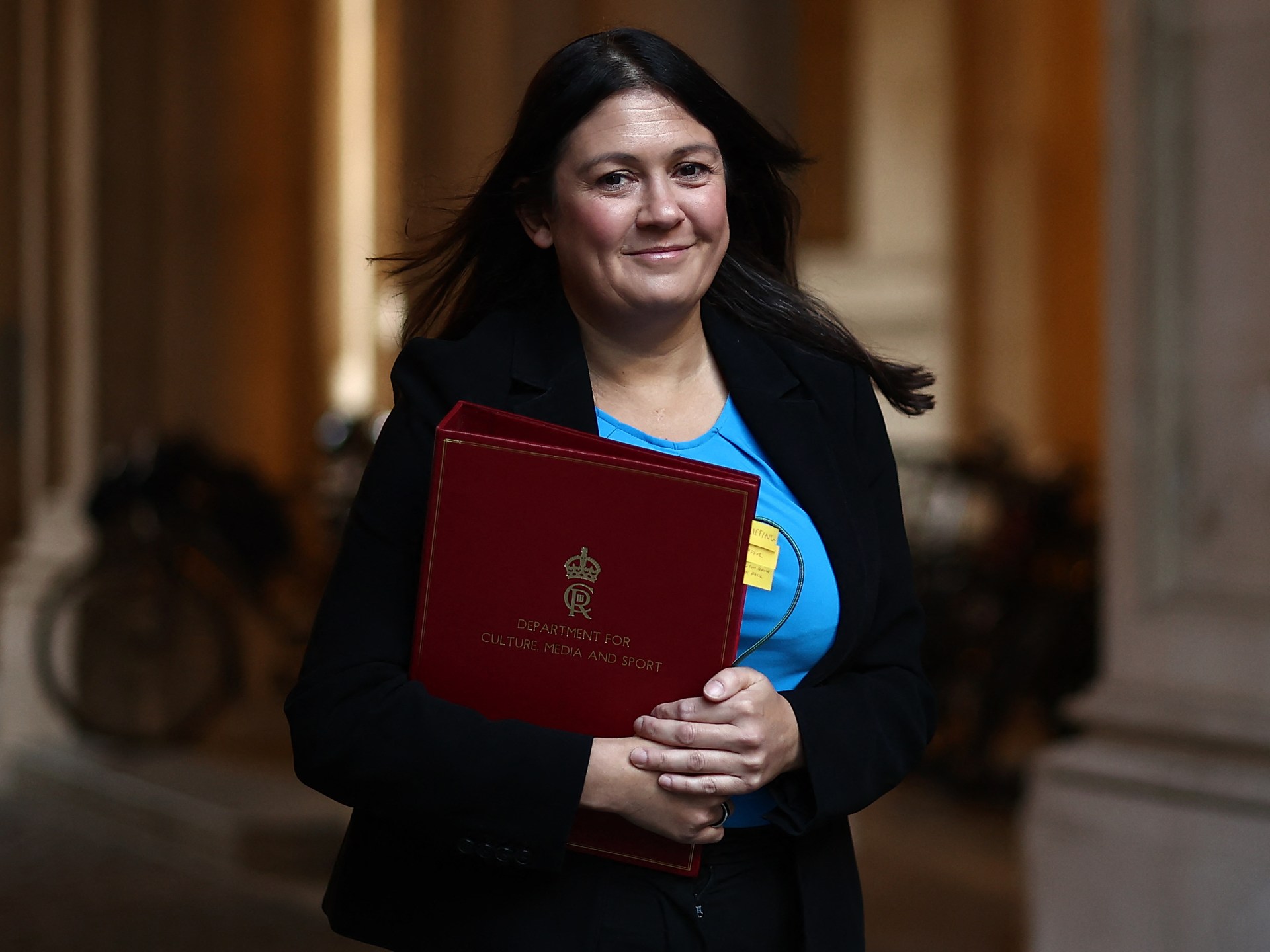 Lisa Nandy leaves X and says UK culture department will follow