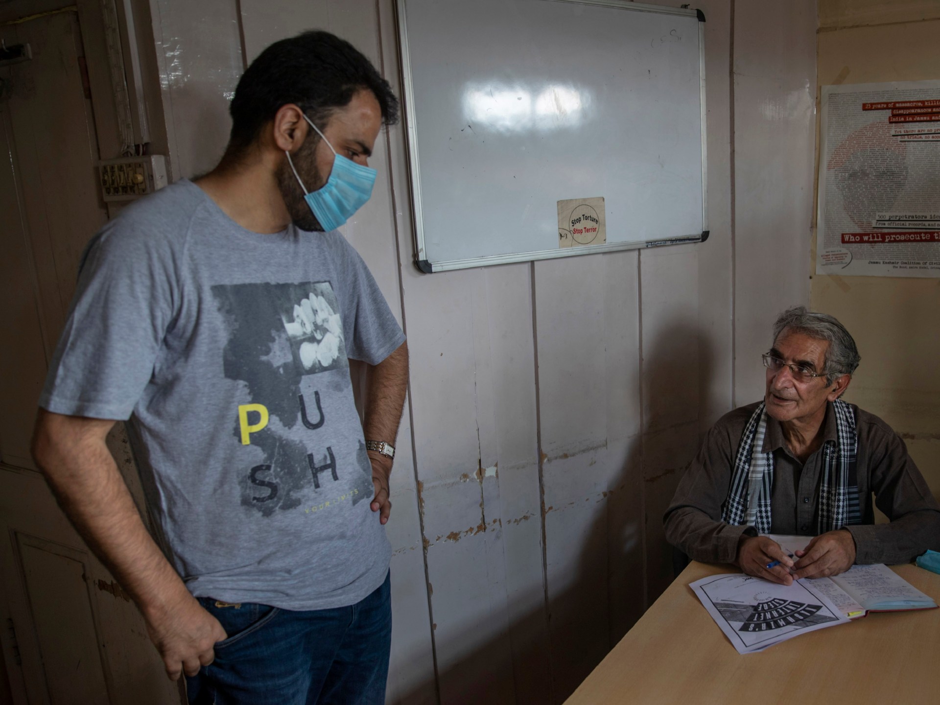 Kashmiri rights activist and journalist released on bail in Delhi