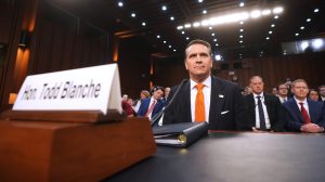 Blanche faces Senate doubts over Trump fund and tax deal