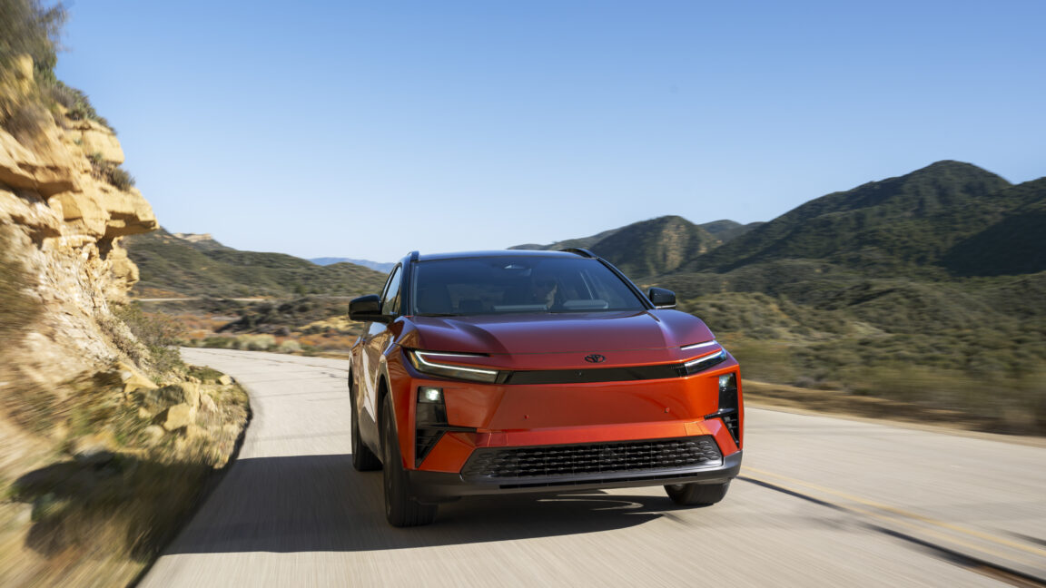 Toyota’s electric C-HR trades space for style and standard AWD