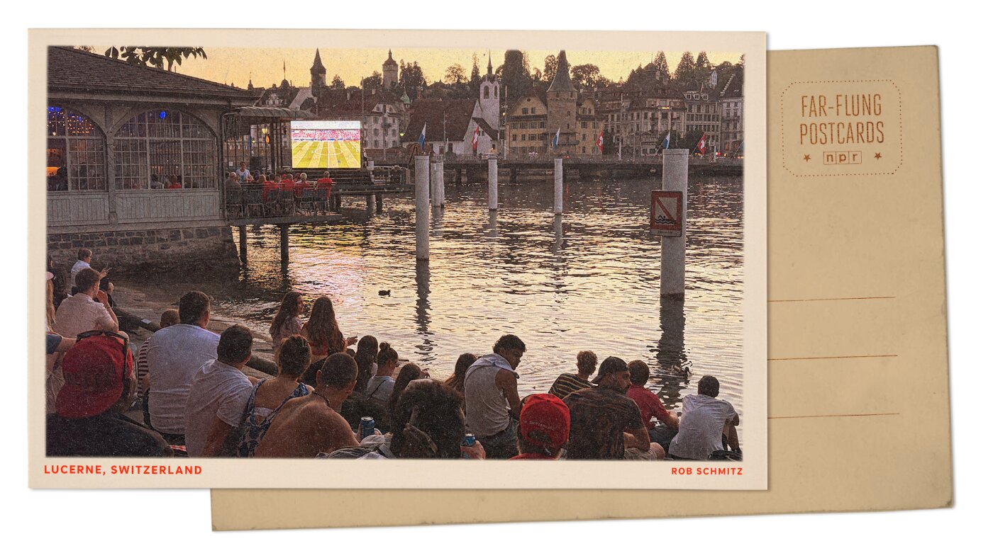 Heat hangs over Lucerne as fans watch Switzerland World Cup win