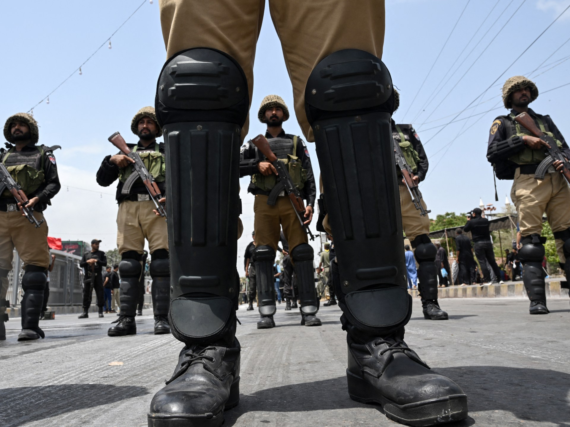 Blast and gunfire prompt security response in Karachi