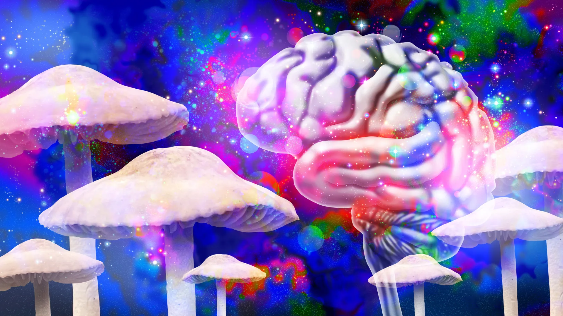 Psilocybin dose linked to brain changes lasting a month