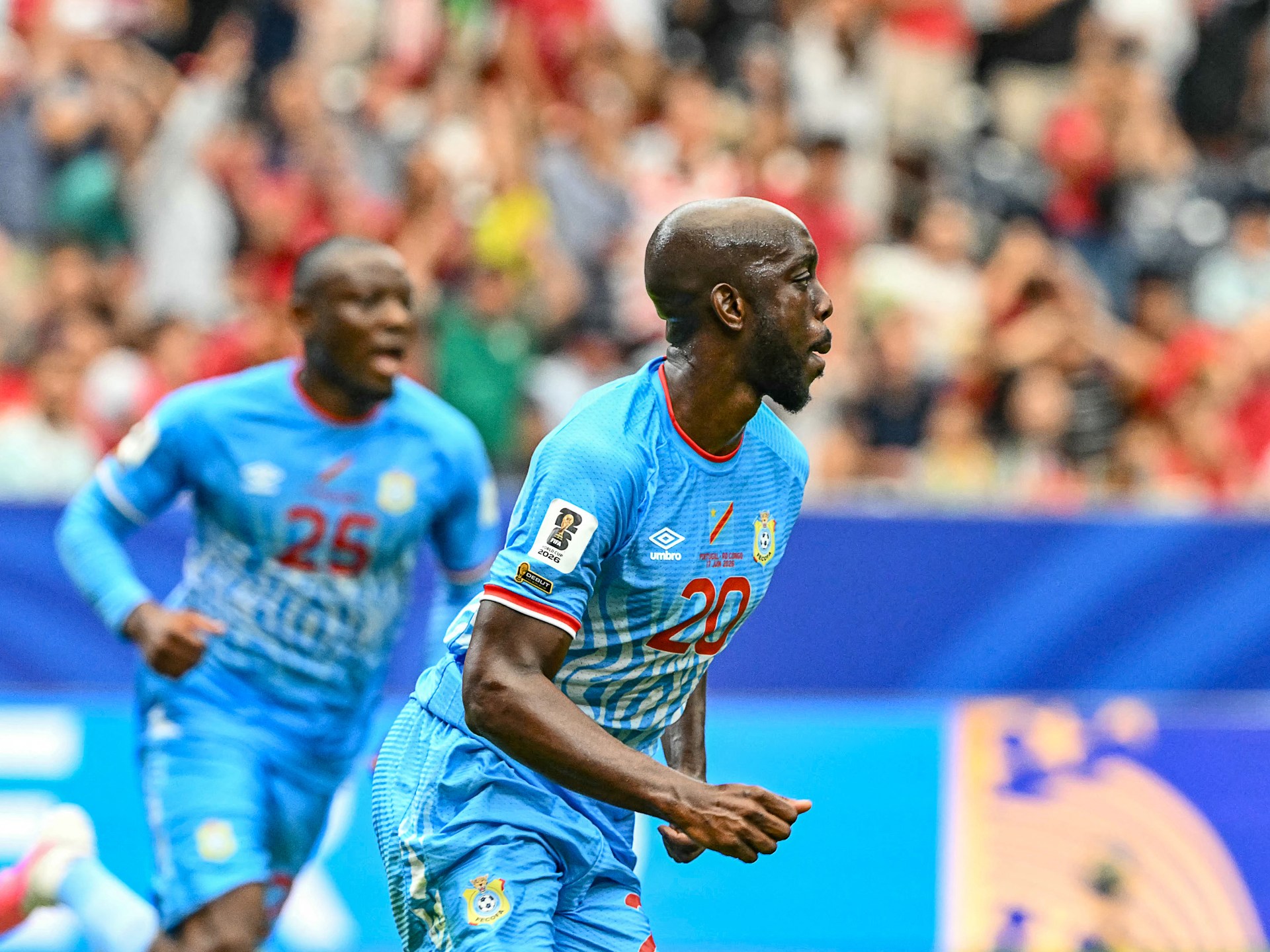 DR Congo earn first World Cup point in draw with Portugal