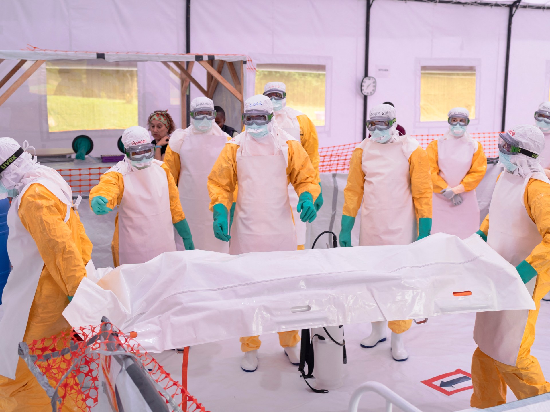 Congo Ebola response hit by strike at key hospital
