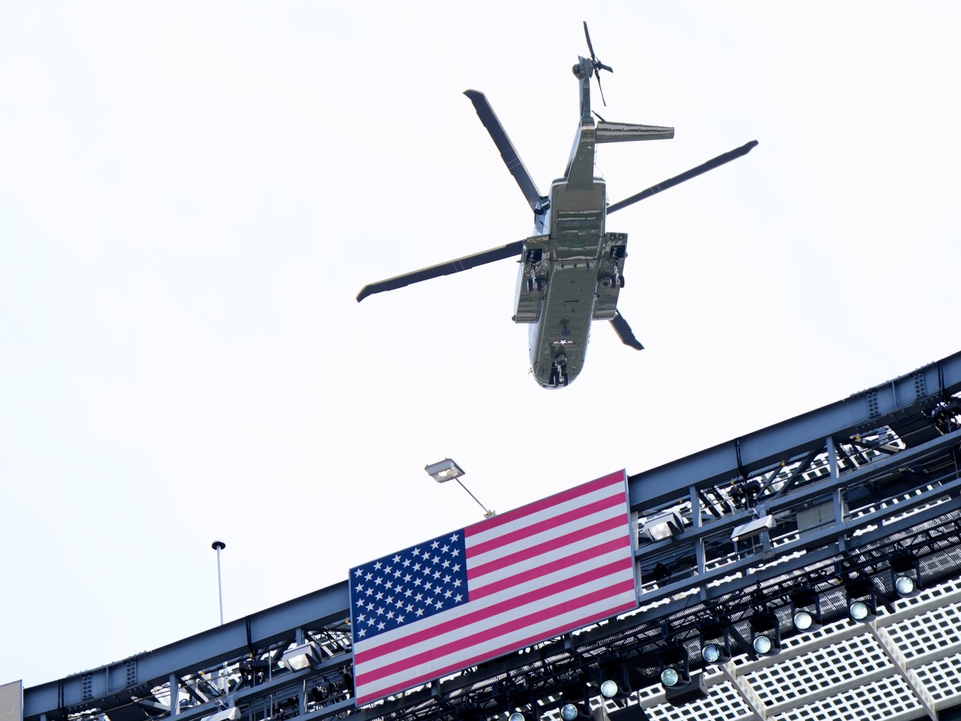 Trump visit slows stadium entry before World Cup final