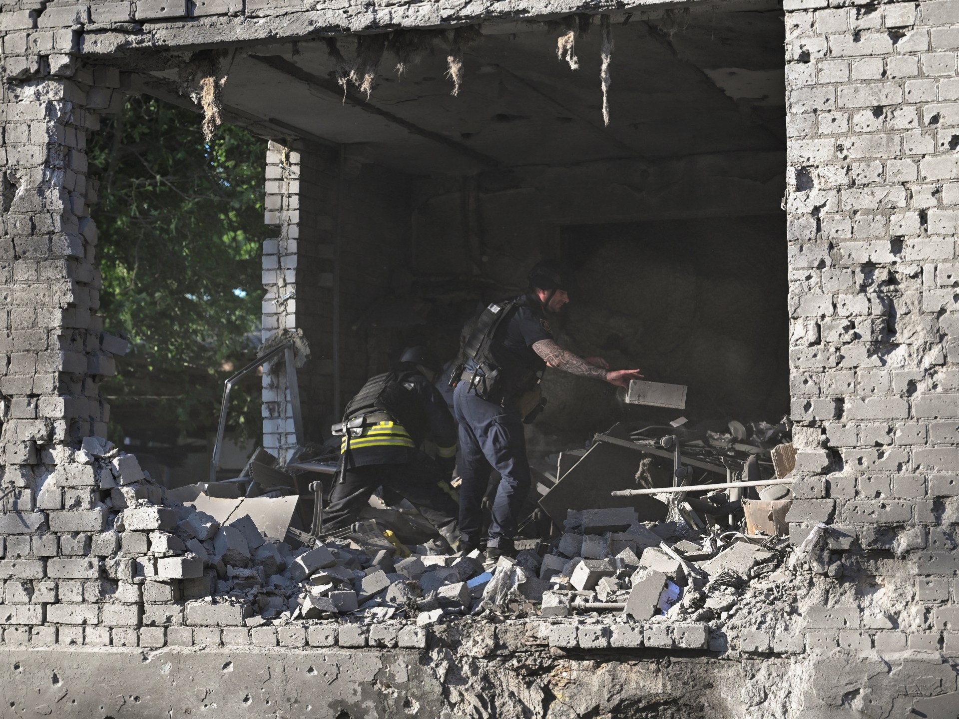 Five killed in Zaporizhzhia in reported Russian glide-bomb attack