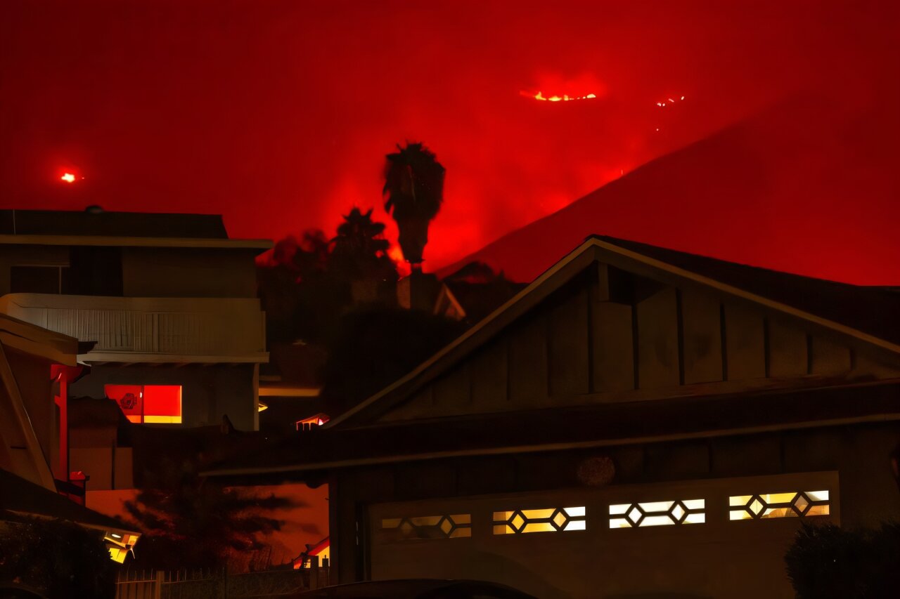 California wildfire risk map links building losses to design and location