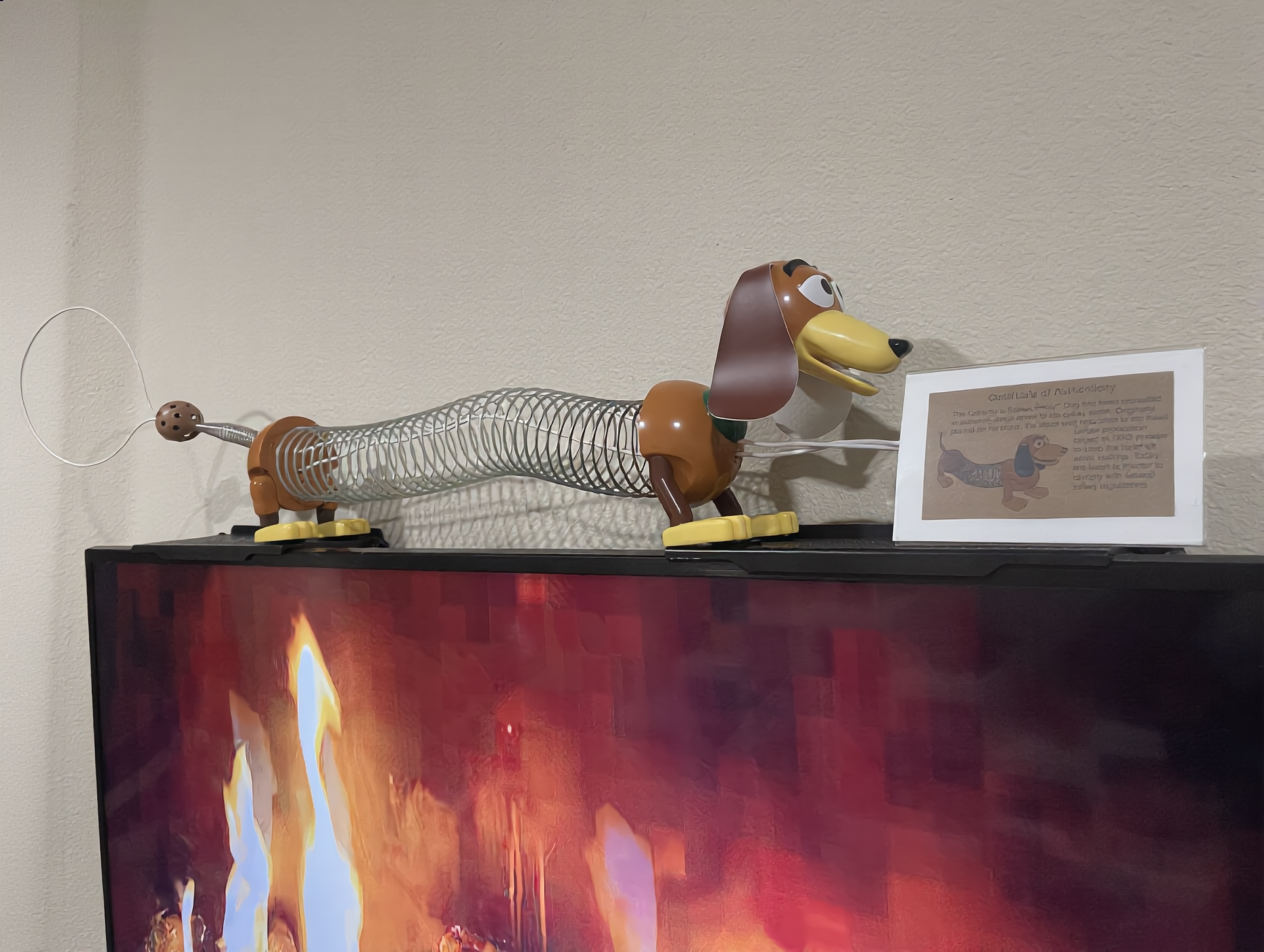 OOHUB presents a DIY Slinky Dog antenna for indoor TV reception
