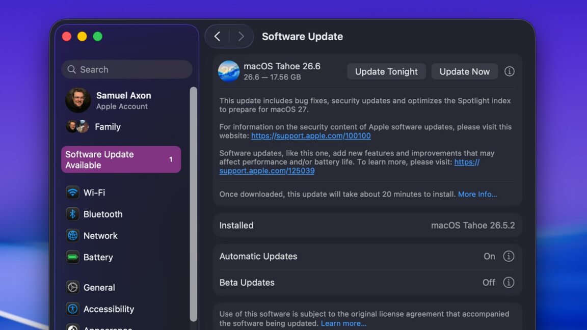 iOS 26.6 update arrives with security fixes and iOS 27 prep