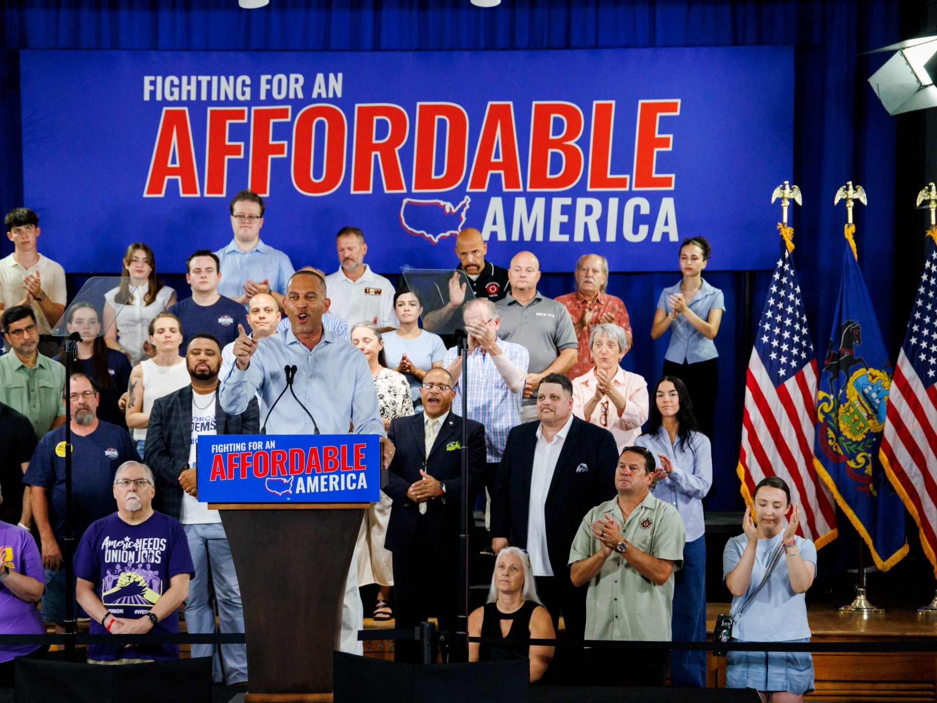 Hakeem Jeffries affordability agenda anchors Democrats’ House push