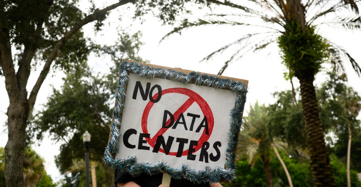 Florida data center protest shows conservative AI backlash