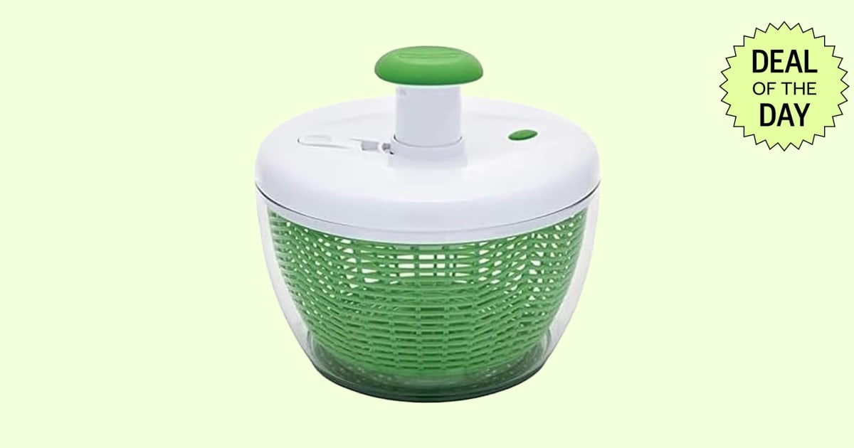 Farberware salad spinner drops to $17.99 in produce-washing deal