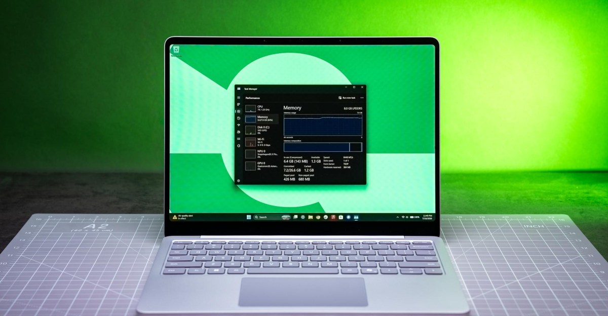 Microsoft’s base Surface Laptop drops to 8GB RAM as price rises