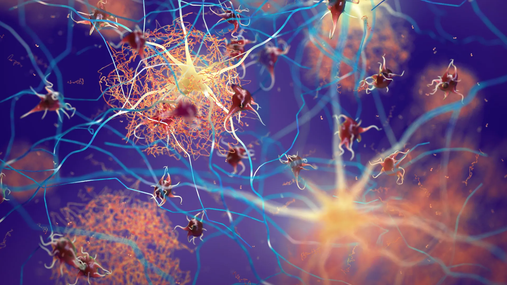 Tubulin may steer Alzheimer’s-linked proteins away from toxic clumps