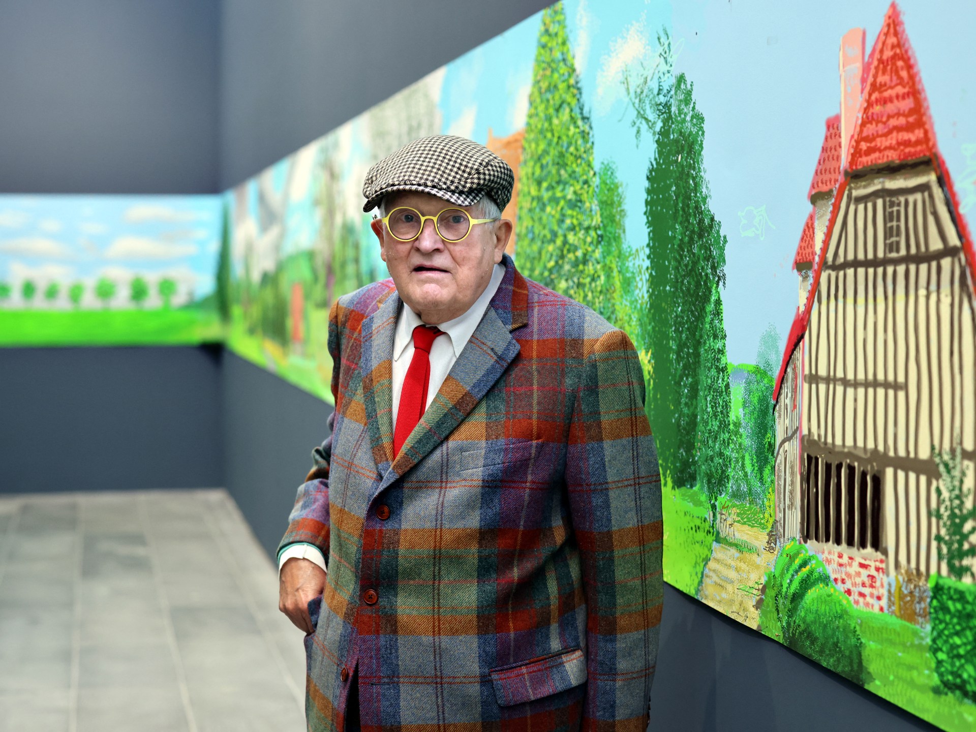 David Hockney, British painter and Pop art figure, dies at 88