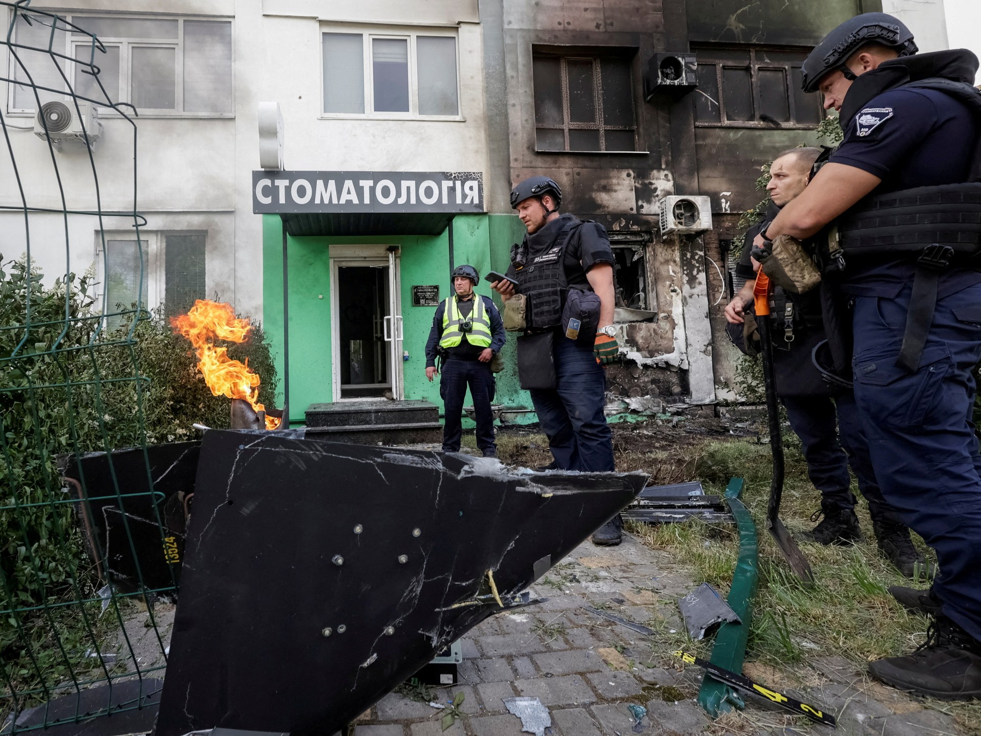 Ukraine reports May territorial gains as strikes hit Russian supply lines