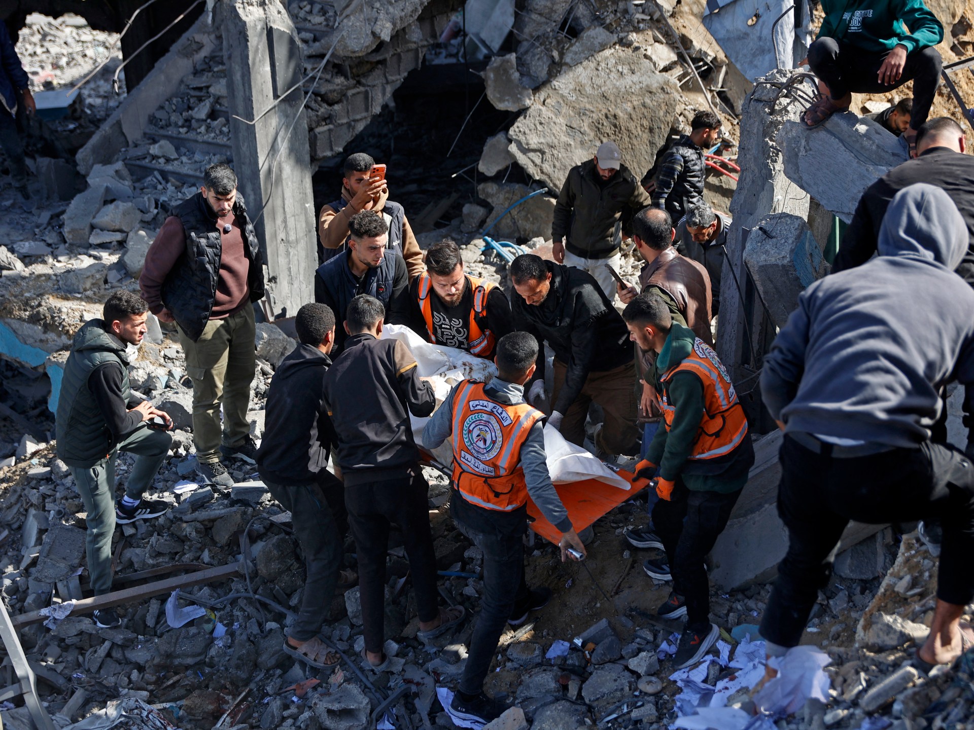 Gaza police chief killed in Israeli strike, officials say
