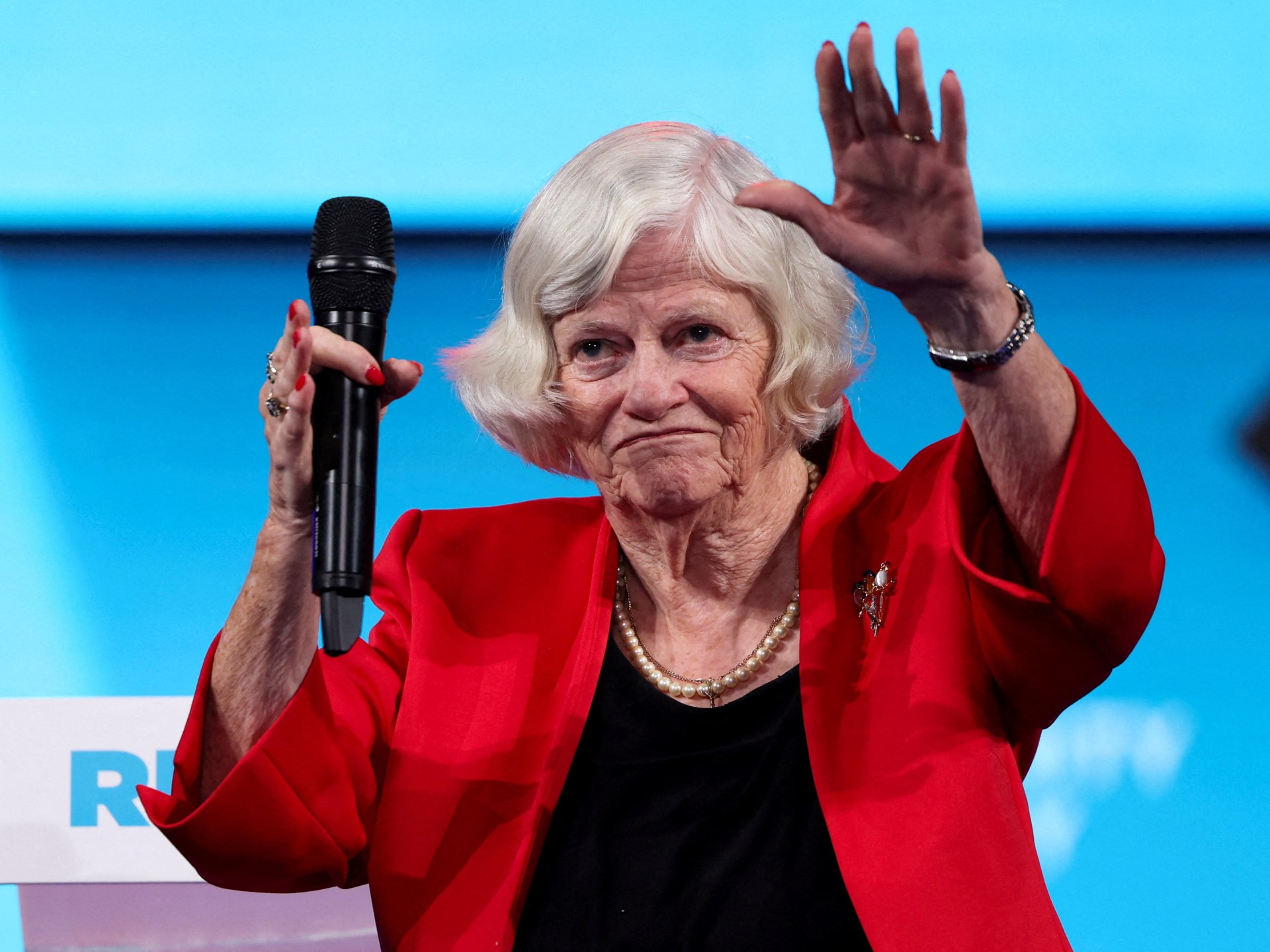 Man held on murder suspicion after Ann Widdecombe found dead