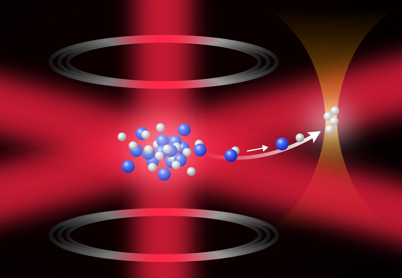 Laser trap for calcium hydride points toward ultracold hydrogen