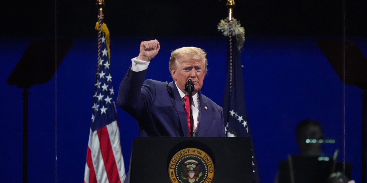 Trump presses elections bill during July 4 anniversary speech