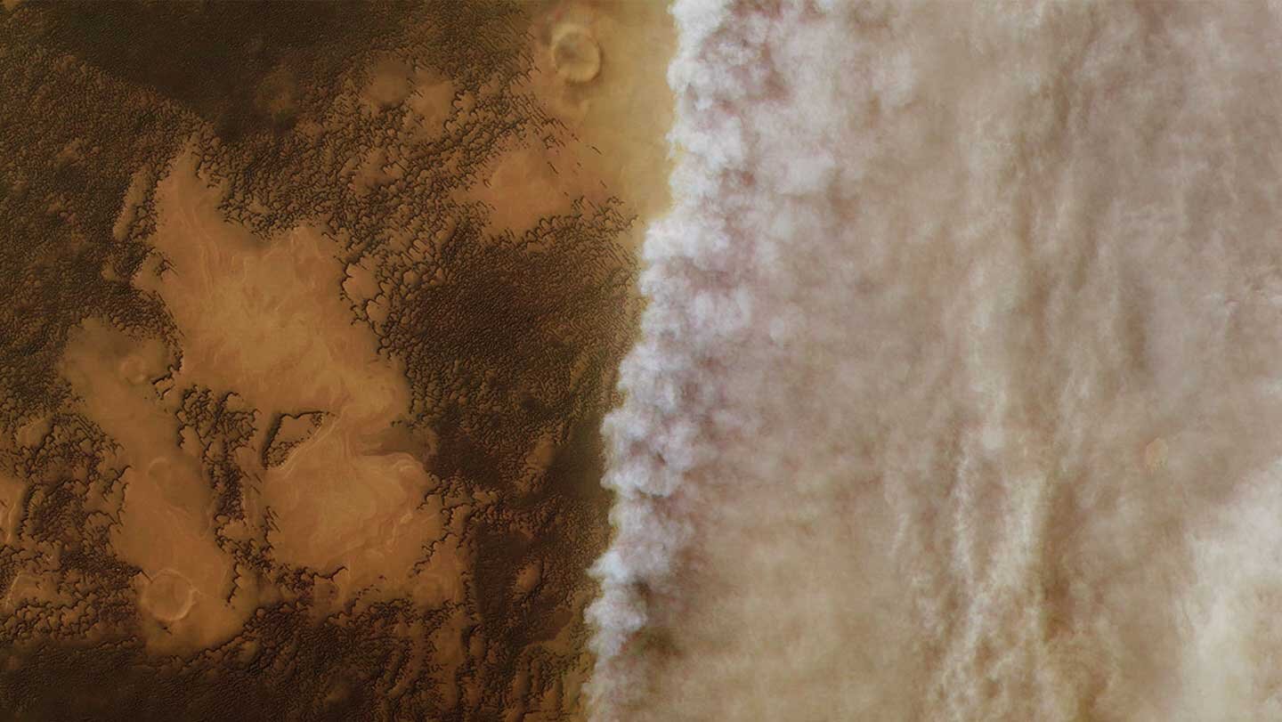 Mars dust storms could create electrical risks for missions