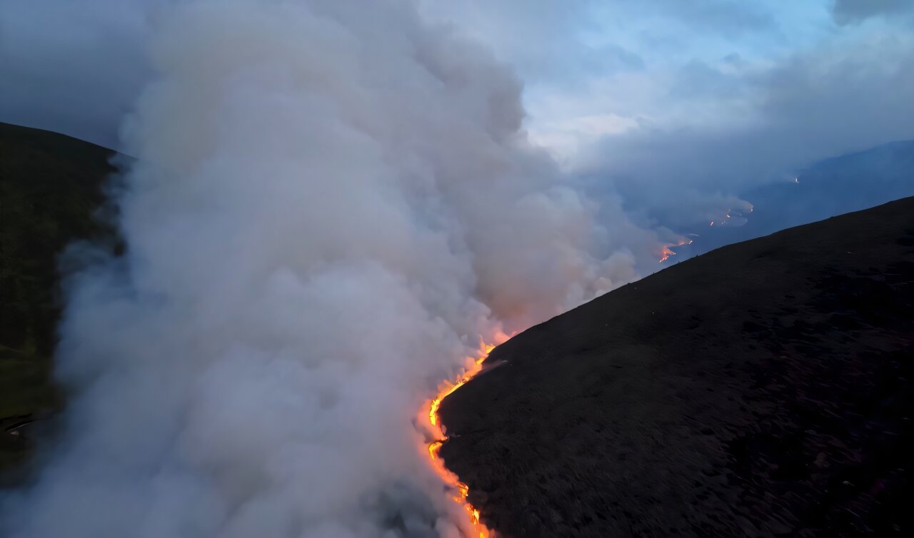Cairngorms wildfire evacuation ordered as Scotland declares major incident