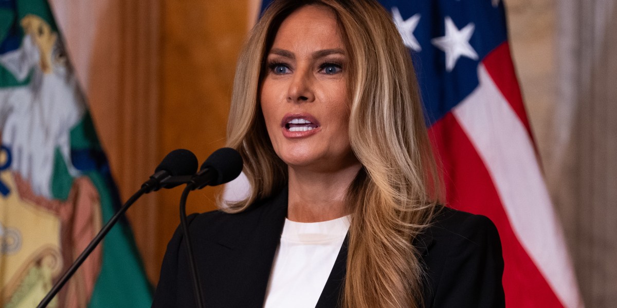 Melania Trump announces foster-care version of Trump Accounts