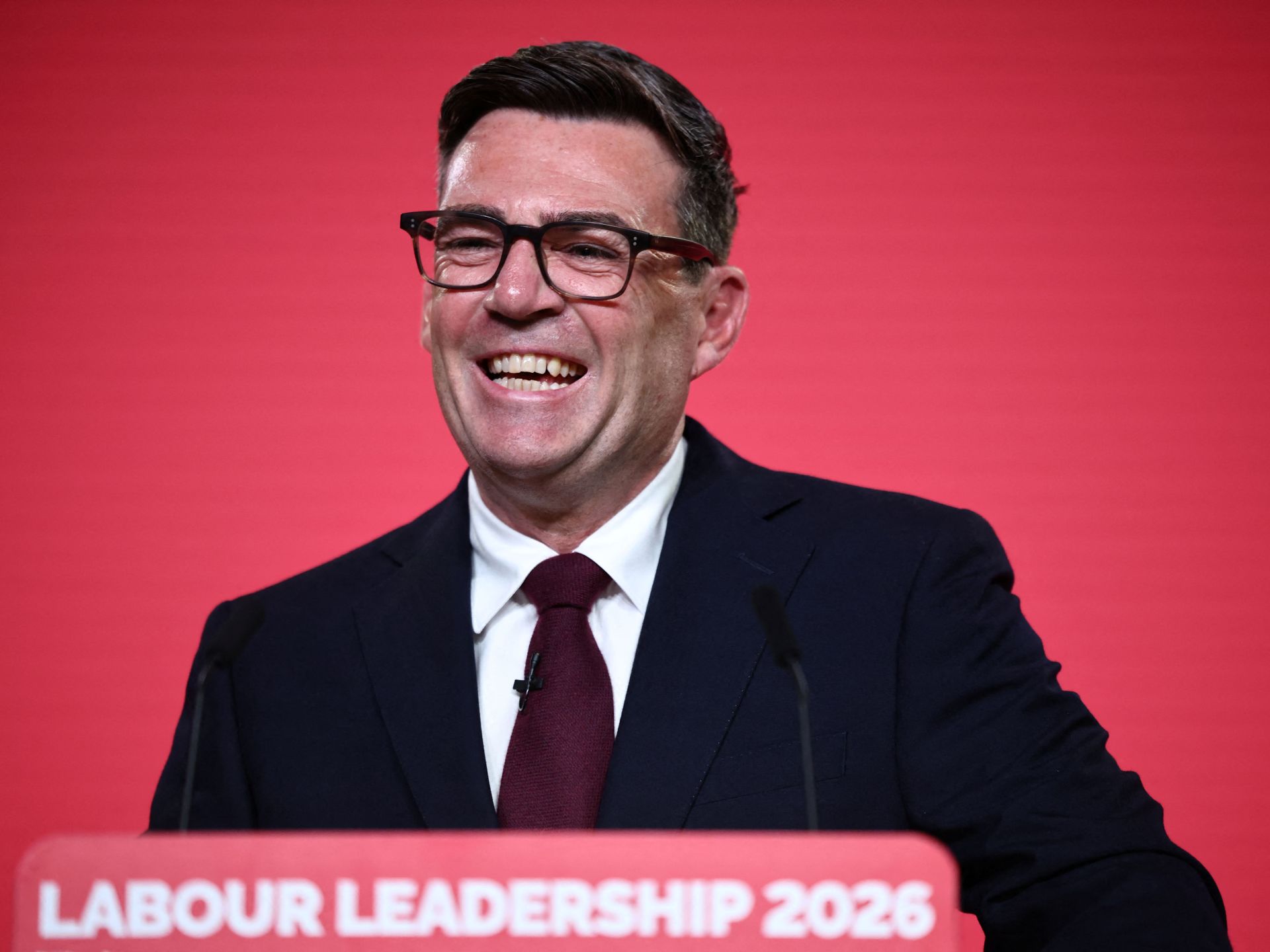 Andy Burnham confirmed as Labour leader before UK prime minister handover