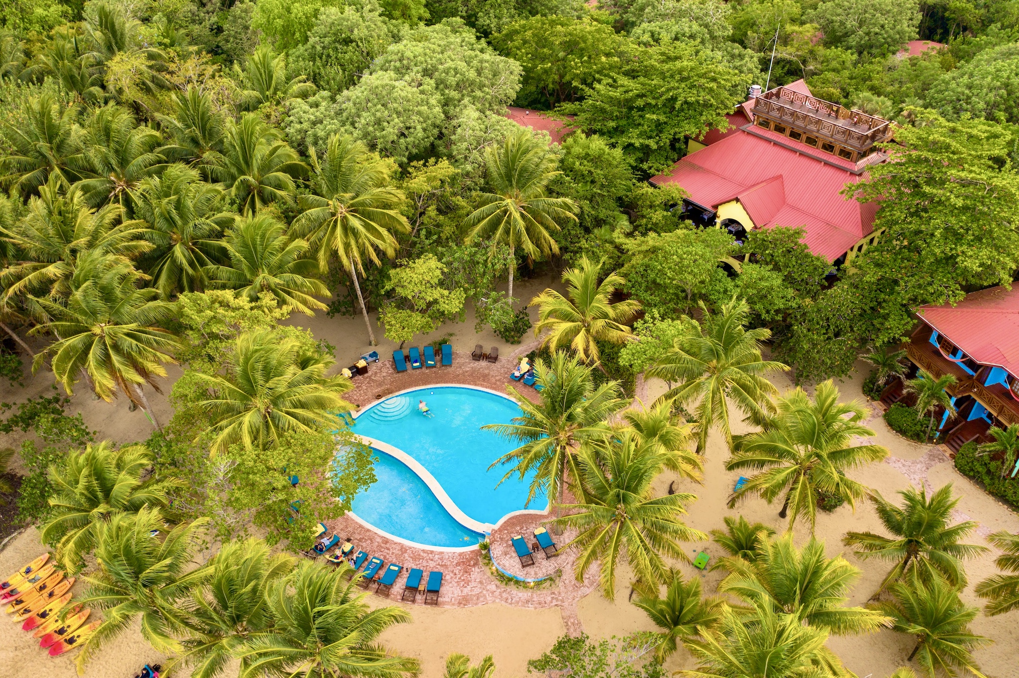 Hamanasi says it earned Travel + Leisure Central America top 10 honor