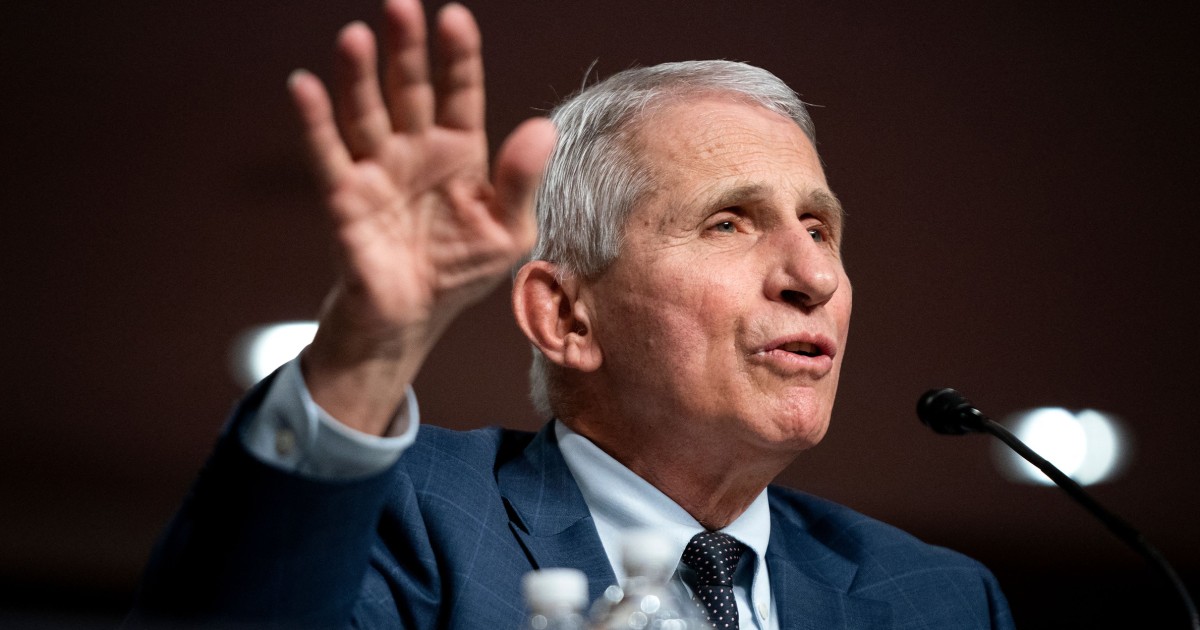 Fauci refuses to testify at Covid hearing, citing Fifth Amendment