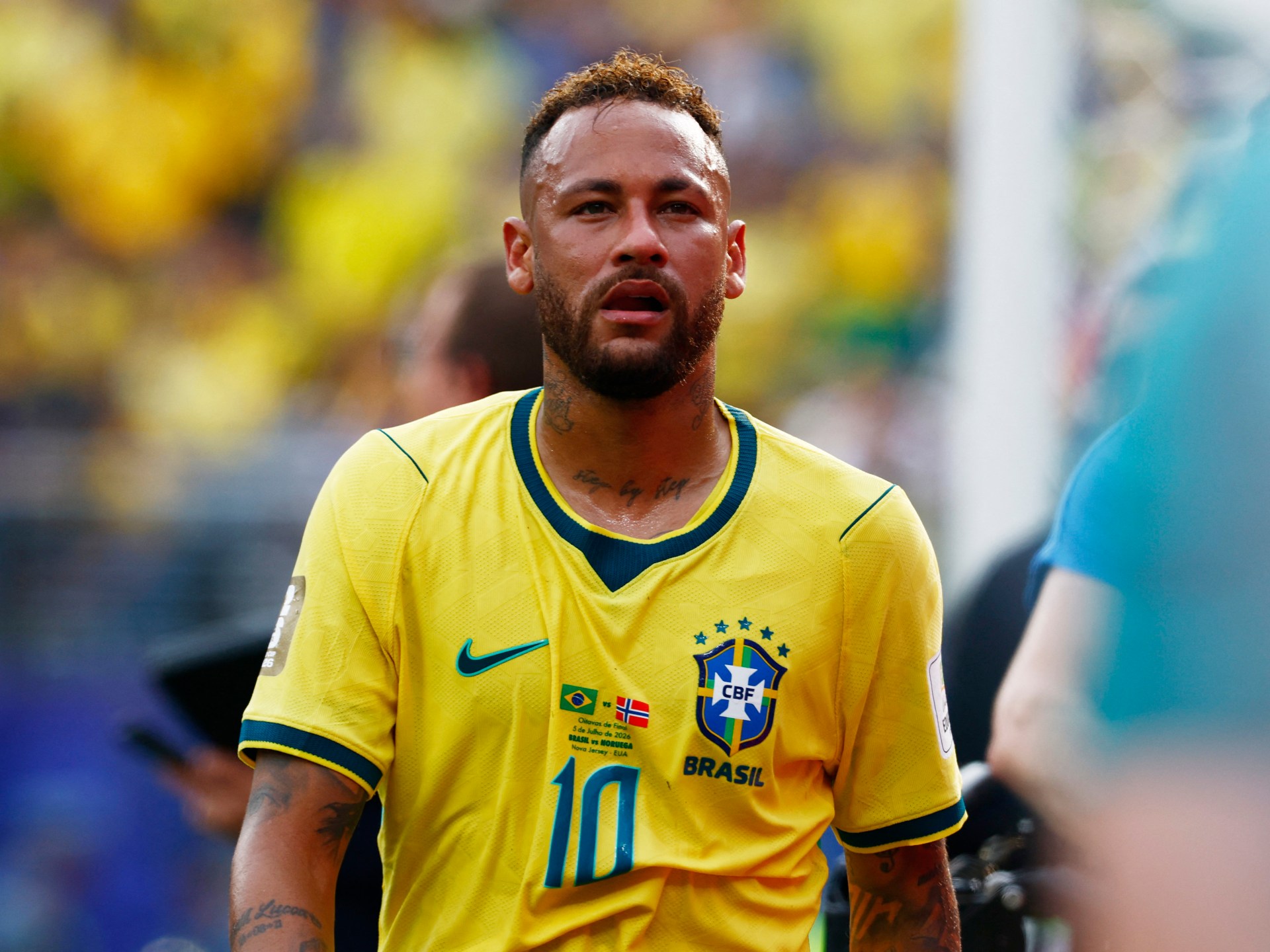 Neymar ends Brazil career after World Cup loss to Norway