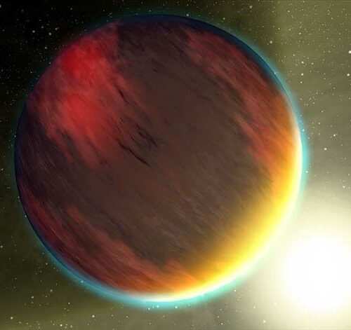 Helium loss spotted from rocky exoplanet near LHS 1140