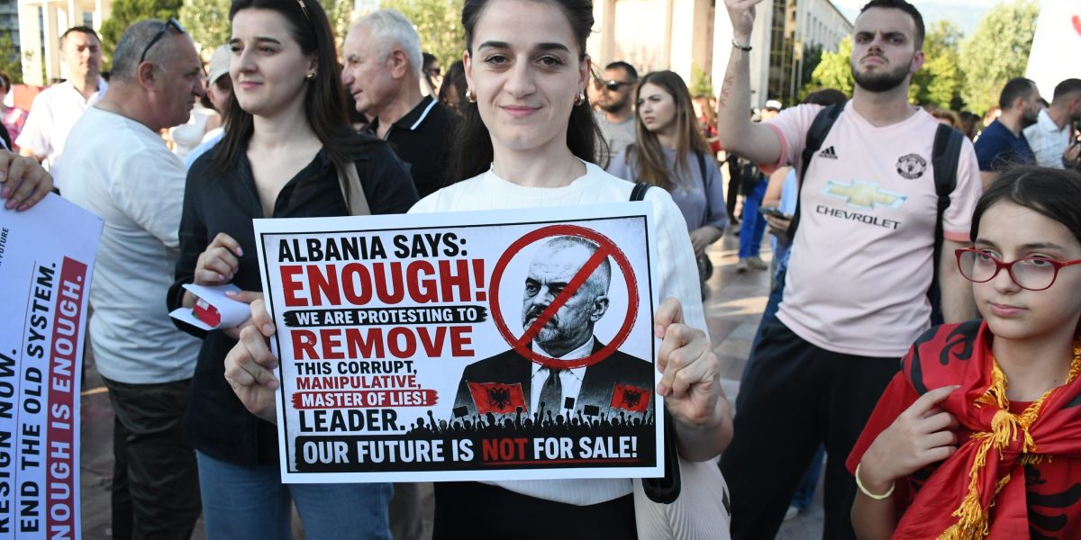 Kushner-linked Albania resort plan draws nightly protests