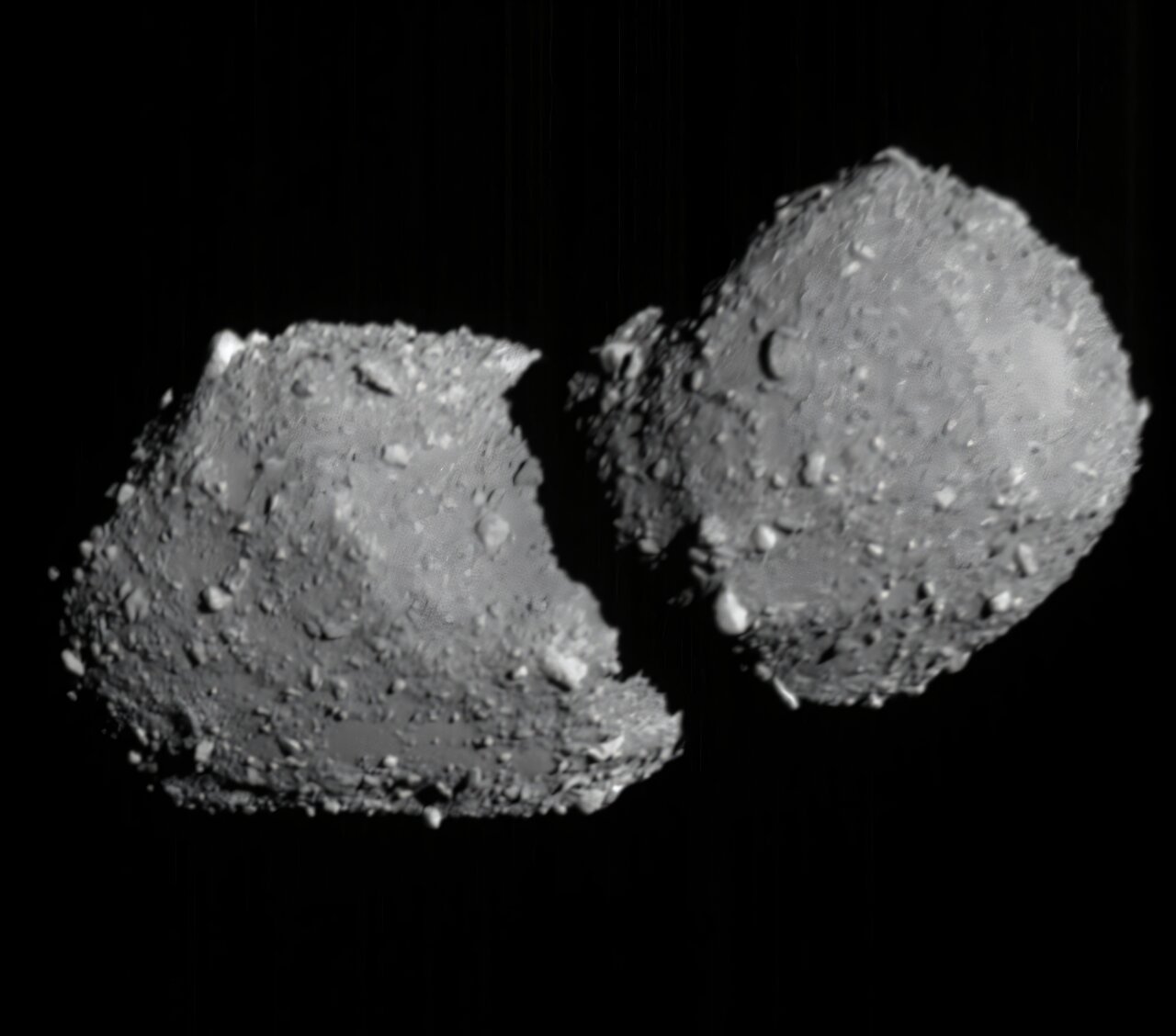 Hayabusa 2 images asteroid Torifune during close flyby
