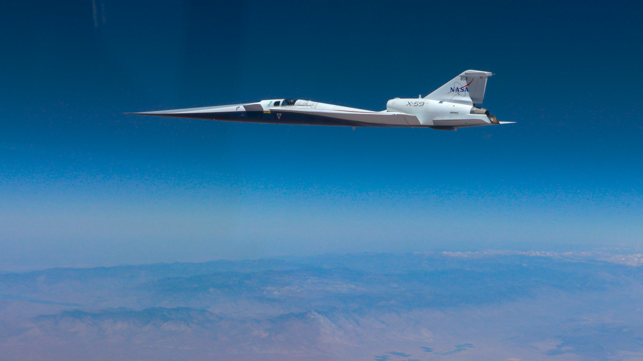 NASA tests X-59 jet built to soften supersonic booms