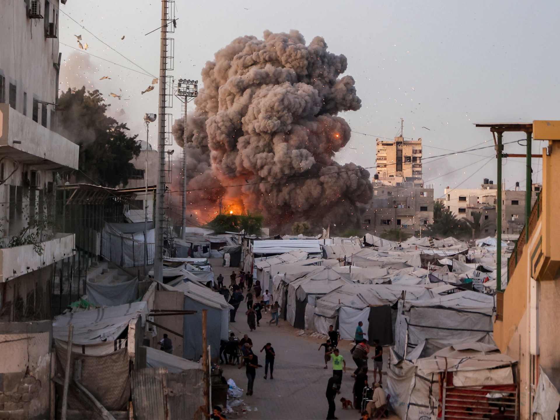 Al-Muttaqin Mosque strike destroys Gaza City mosque amid wider attacks