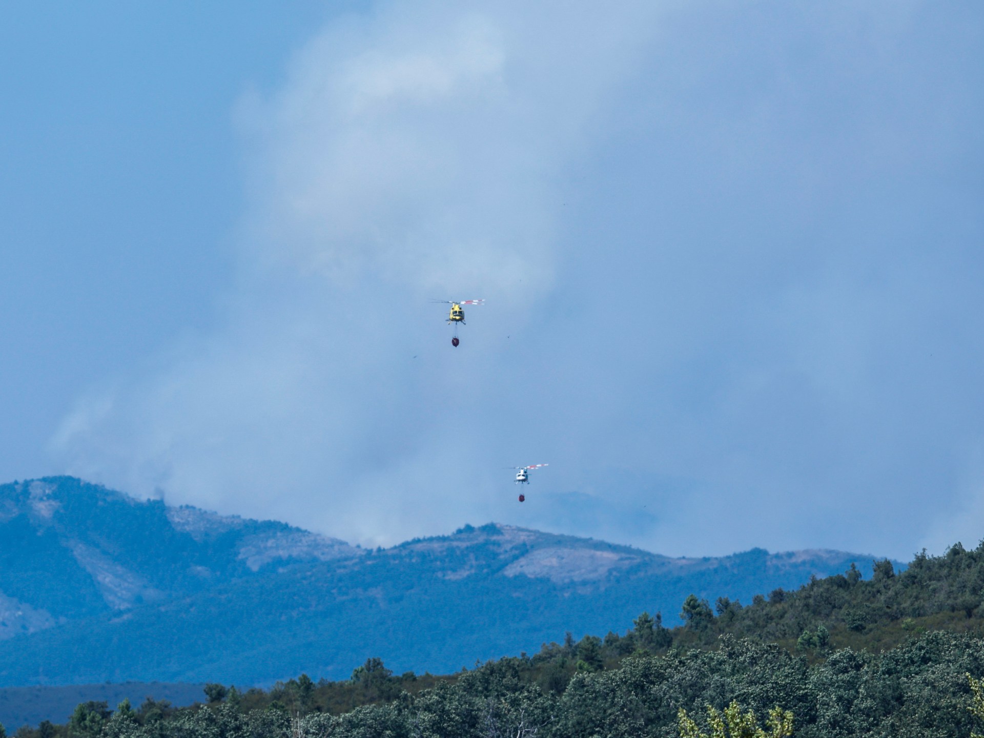 Wildfire near Madrid forces evacuations as Spain endures third heatwave