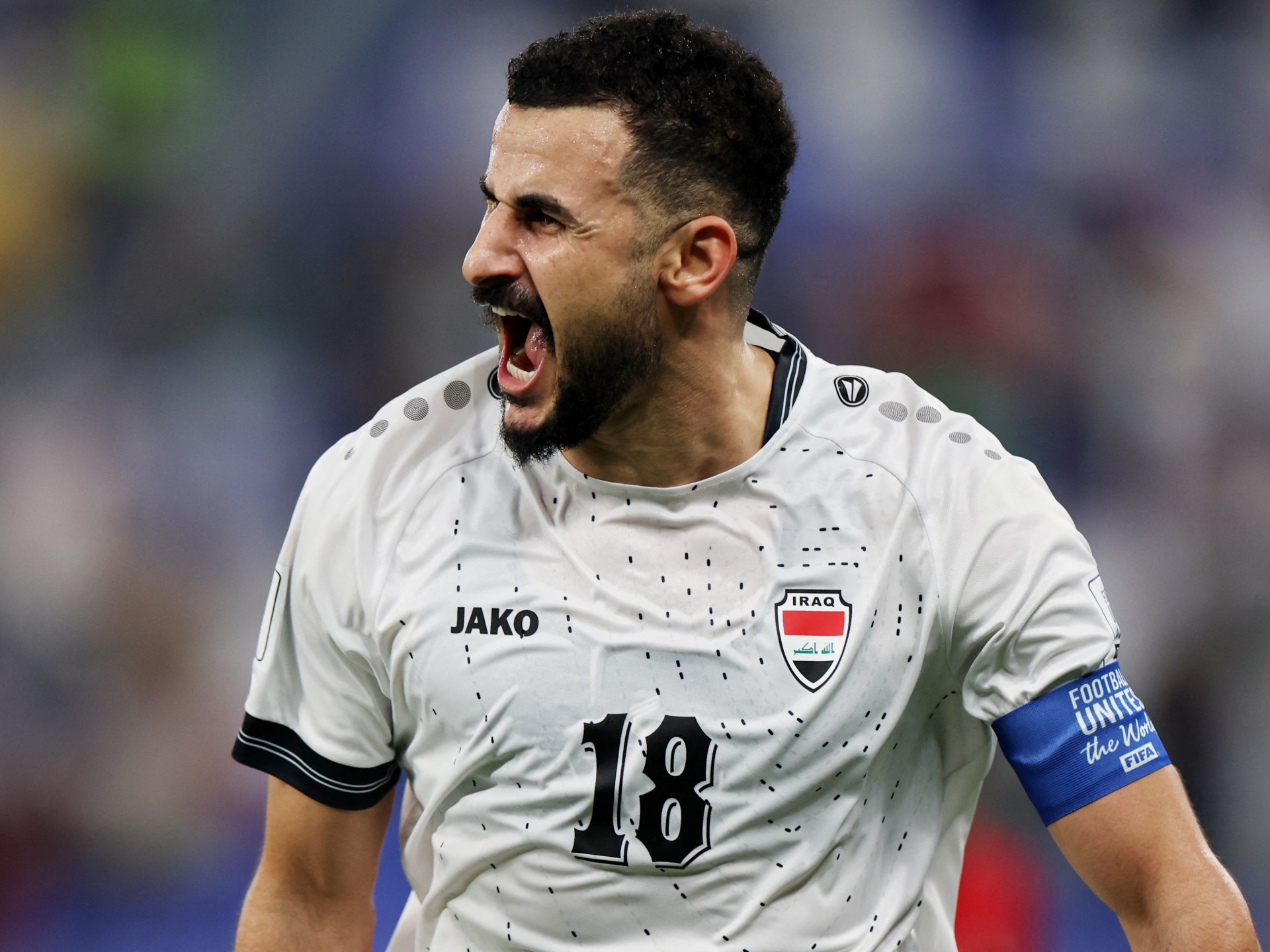 Aymen Hussein leads Iraq back to World Cup after family tragedy
