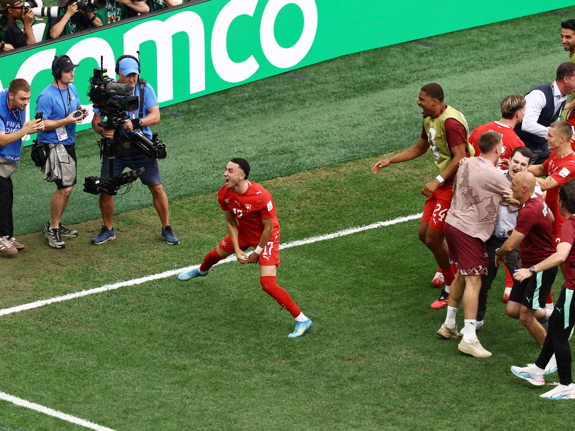 Switzerland edge Colombia on penalties to reach World Cup quarterfinals