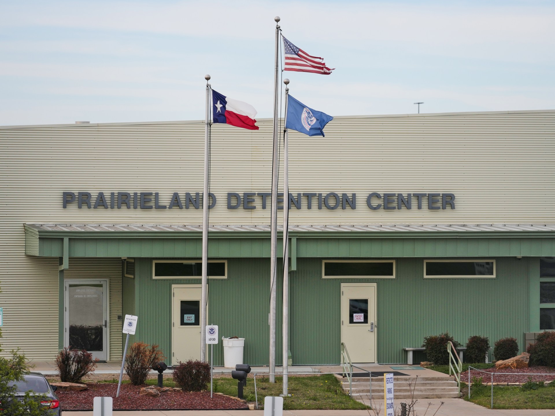 Seven more defendants receive prison terms in Texas ICE protest case