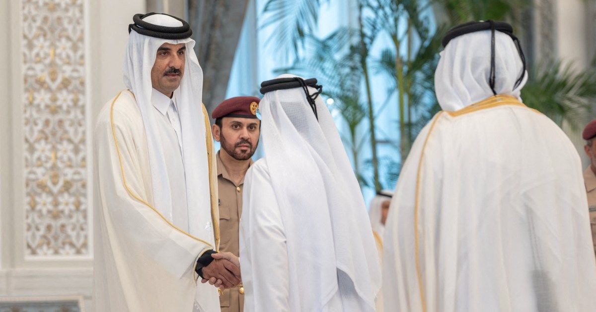 Qatar’s emir receives foreign leaders after death of Father Emir