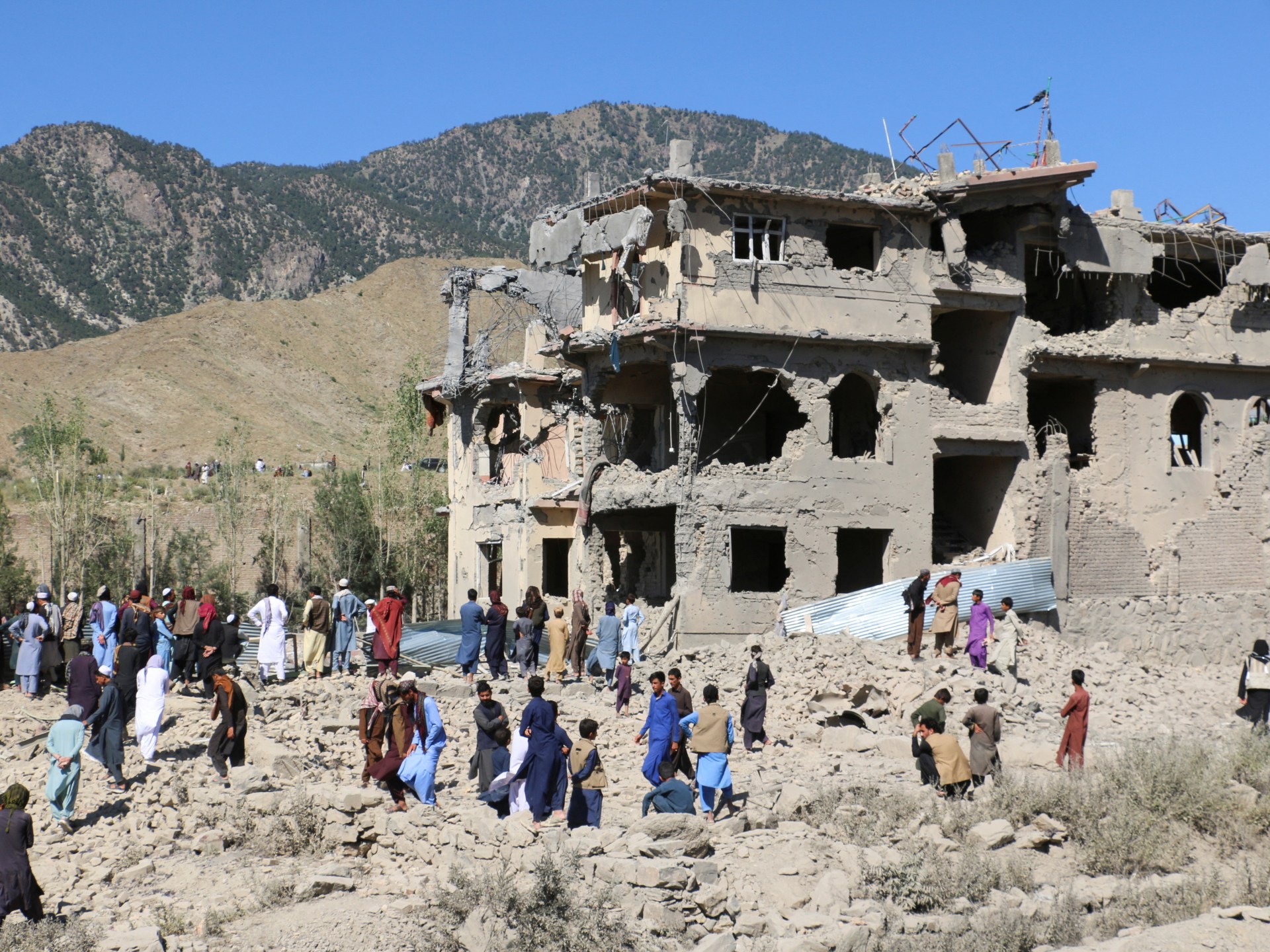 Afghan civilians reported killed in Pakistani strikes