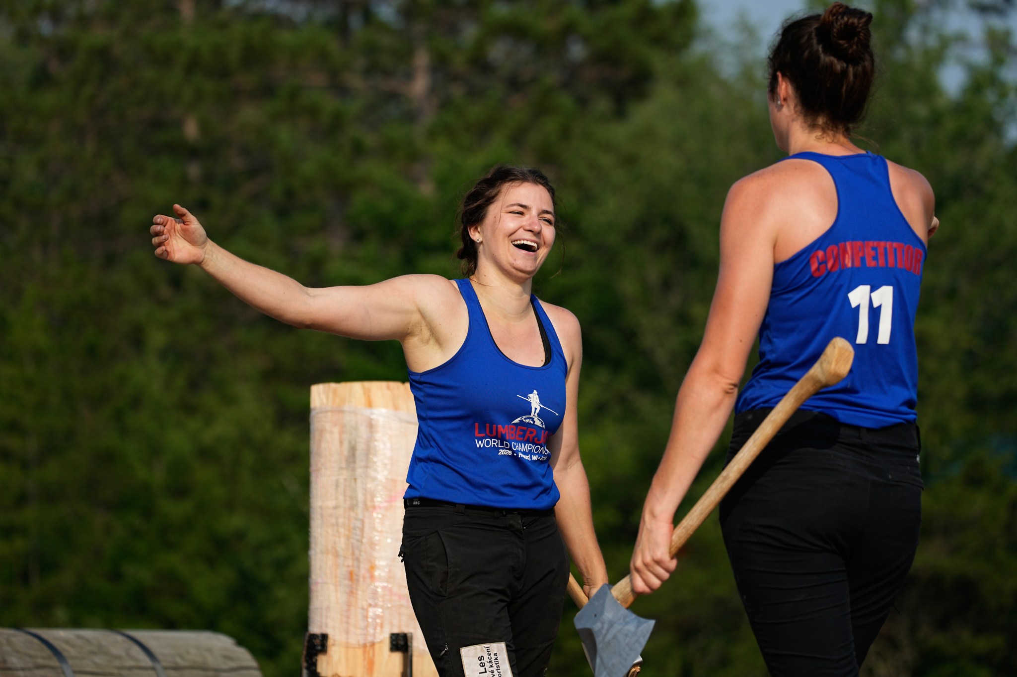 Women set three records at Lumberjack World Championships